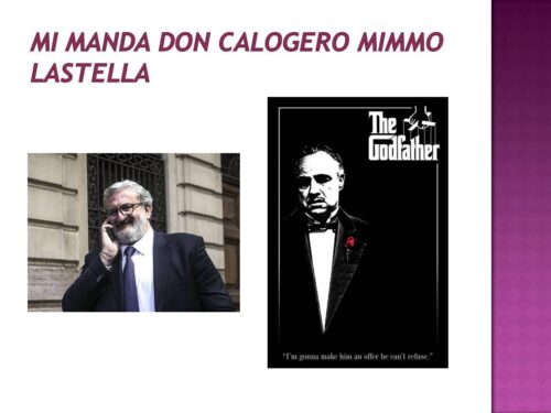 Mi manda Don Calogero( Mimmo Lastella)